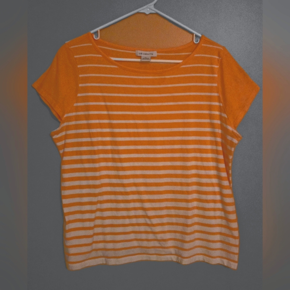 Liz Claiborne Striped Top